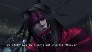 vincent valentine being silly for almost 2 minutes