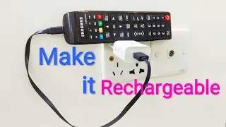 How To Make Rechargeable Remote | Technical Project of Battery | Best Life Hacks | LIFE HACK WITH