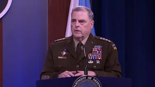 'We're an apolitical institution,' General Mark Milley says