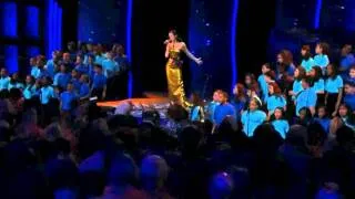 Katy Perry and Children's Choir Perform Firework