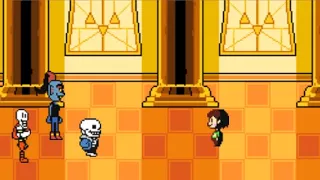 How to beat frisk/Chara in demonic mode -bonetale