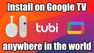 How to install Tubi on Chrome Cast Google TV anywhere in the world