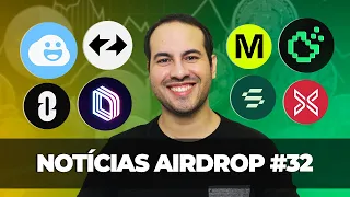 VÁRIOS AIRDROPS PARA SACAR E GANHAR: ZKSYNC, DRIFT, COOKIE, MON, IONIC, SANCTUM, INTENTX, LAYERZERO+