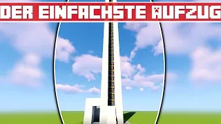 Wie baut man einen Aufzug in Minecraft | Minecraft Aufzug bauen deutsch LarsLP