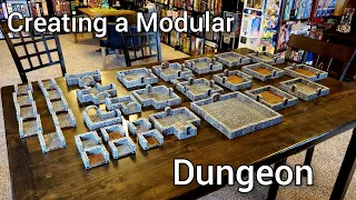 Assembling a WarLock Tiles Dungeon!