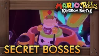 Mario + Rabbids Kingdom Battle - All SECRET Boss Battles