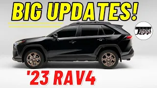 Big Changes for 2023 Toyota Rav4 and RAV4 Hybrid!