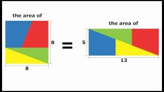 8x8 13x5 Geometry Problem