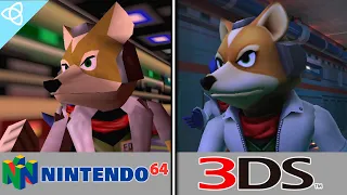 Star Fox 64 - Nintendo 64 Original vs. 3DS Remake | Side by Side