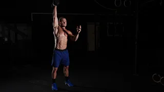 Alternating Dumbbell Hang Clean and Jerk