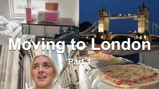 Moving to London, part 1: preparing to move out, flat searching, shopping and organising my life