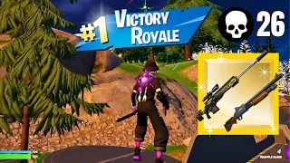 26 Elimination Solo Vs Squads Wins Full Gameplay (Fortnite Chapter 5)