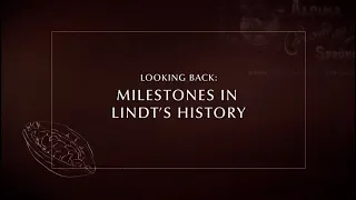 Milestones in Lindt's History