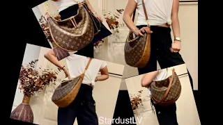 New Bag🎉. Louis Vuitton Loop Hobo  Unboxing! My Thoughts , What Fits , Mod Shots/ StardustLV