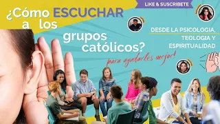 ¿Cómo Escuchar Grupos Católicos?  👂 Estrategias para ayudar⛪