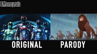 'Disney's POWER RANGERS': Side-By-Side w/ Original Trailer