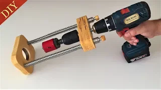 Awesome Homemade Drill Guide // El Yapımı Matkap Kılavuzu v2.0