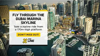XLine Dubai Marina   The Longest Urban Zipline in The World | Platinumlist.net