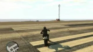 GTA IV HD 5670 Very High/High Settings--Sanchez Wheelie