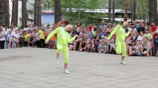 2014 Спортивный лагерь "Молодёжный" танец второй