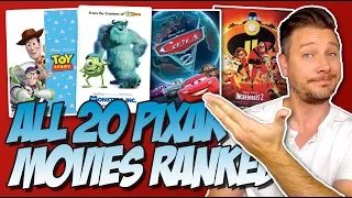 All 20 Pixar Movies Ranked From Worst to Best!