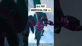 ARK PVP UNOFFICIAL THROWING GIGA ON TOP OF THEM #shorts