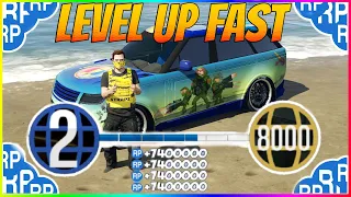 *SOLO* HOW I MADE 60,000 RP IN UNDER 1 HOUR IN GTA 5 ONLINE (FASTEST WAY TO LEVEL UP FAST)