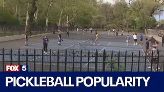 The popularity of pickleball