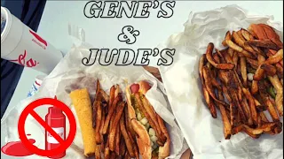 THE FAMOUS GENE’S & JUDE’S CHICAGO STYLE HOTDOGS MUKBANG ♨️🌭🍟 #chicagostyle  #chicagohotdog