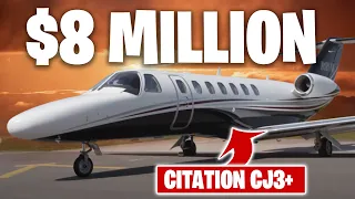 Inside $8 Million Cessna Citation CJ3+ Private Jet