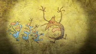 Oggy und die Kakerlaken 🧐 In der Vergangenheit 🧐 Volledige aflevering in HD