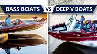 Bass Boat vs Deep V Fishing Boat