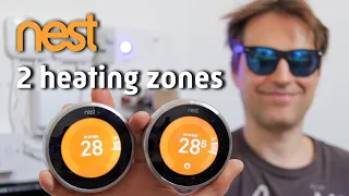 Nest dual zone installation - how to install 2 Nest thermostats on a heating system
