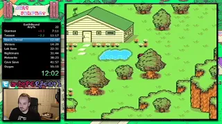 Earthbound Any% Speedrun done in 52:36