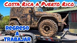 Últimos dias en Costa Rica/entregamos el JK y me regreso a Puerto Rico