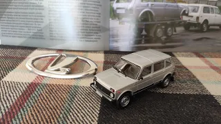 ВАЗ-2131 "Нива" 1/43 Автолегенды Новая эпоха Deagostini