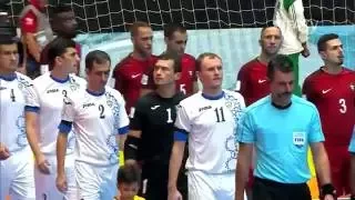 Portugal v Uzbekistan | FIFA Futsal World Cup 2016 | Match Highlights