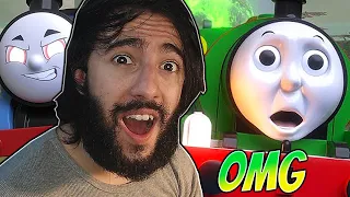 RUN TOMMY! - Percy & the Beast (Sodor Fallout Parody) | TOMICA Thomas & Friends Short 56 REACTION!