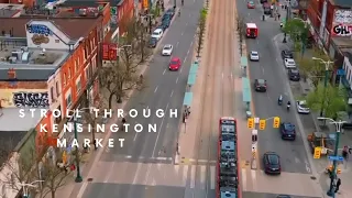 Kensington MARKET downtown Toronto west.