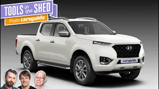 Podcast: Could Hyundai's ute be a HiLux crusher? - Tools in the Shed ep. 117