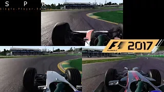 F1 2017 Game: 1988 vs 1998 vs 2008 McLaren Australia Hotlaps