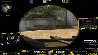 s1mple insane flick