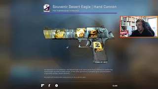 he opened $80,000 of Souvenir Cobblestone Packages for this skin