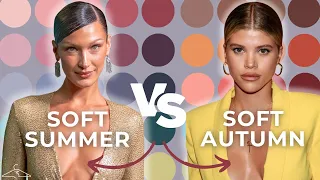 Soft Autumn vs Soft Summer | Seasonal Color Analysis