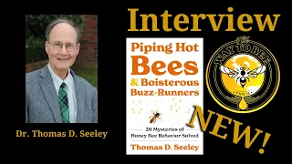 Dr. Thomas  D. Seeley Interview, Newest Book introduction, Piping Hot Bees & Boisterous Buzz-Runners