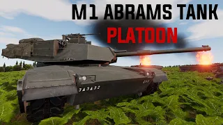 M1 Tank Platoon Offensive || Gunner, HEAT, PC!