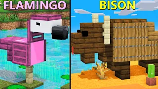 Build ZOO in Minecraft Using This 15 ANIMAL Build Hacks