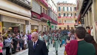 Semana Santa 2022 Málaga. Legionarios