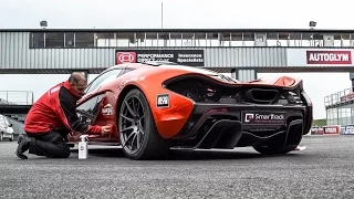 LaFerrari vs McLaren P1 vs Porsche 918 Spyder at Santa Pod Raceway