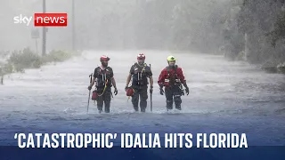 Hurricane Idalia: Hundreds of thousands without power
